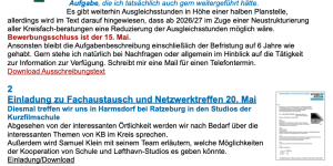 Newsletter April